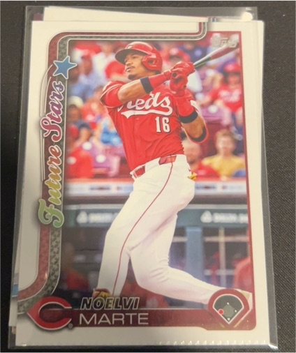2025 Topps Series 2 #628 Noelvi Marte Future Stars — front