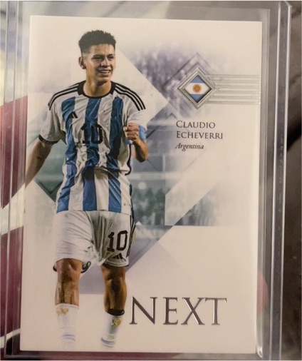 2024 Futera Unique Next Claudio Echeverri — front