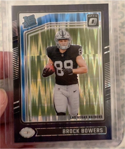 2024 Panini Donruss Optic #215 Brock Bowers — front
