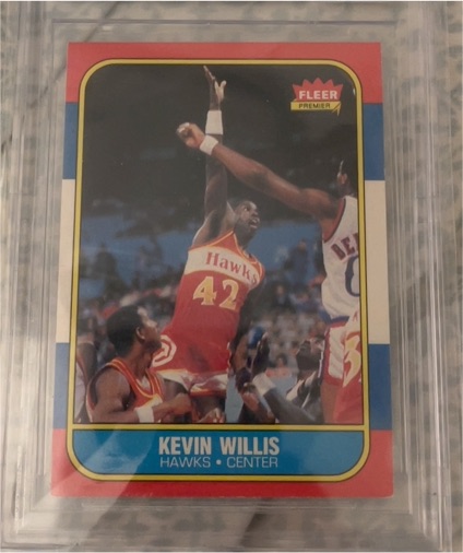 1986 Fleer #126 Kevin Willis — front