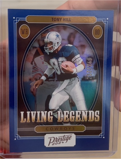 2024 Panini Prestige Living Legends #LL-THL Tony Hill — front