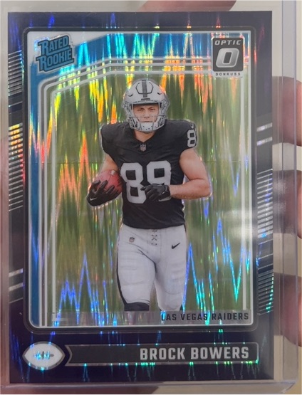 2024 Panini Donruss Optic #215 Brock Bowers — front
