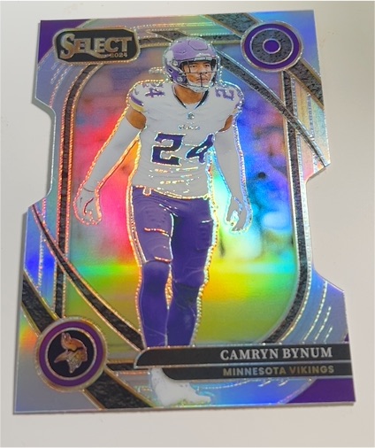 2024 Panini Select Club Level Silver Die-Cut #0 Camryn Bynum — front