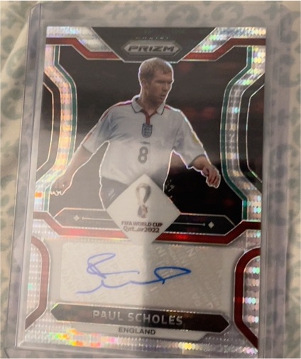 2022 Panini Prizm World Cup #S-PS Paul Scholes — front