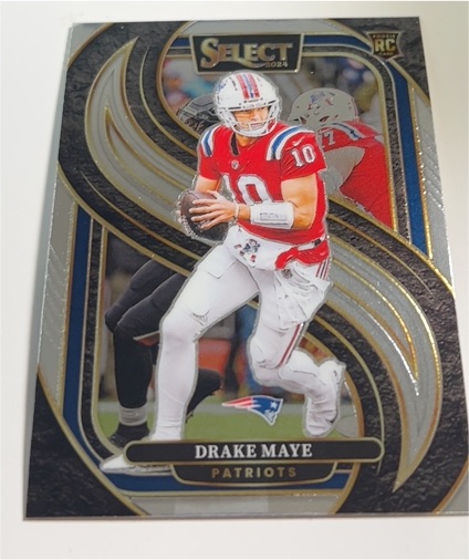 2024 Panini Select Premier Level #113 Drake Maye — front