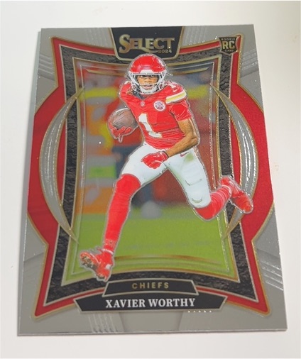2024 Panini Select #32 Xavier Worthy Concourse Rookie — front