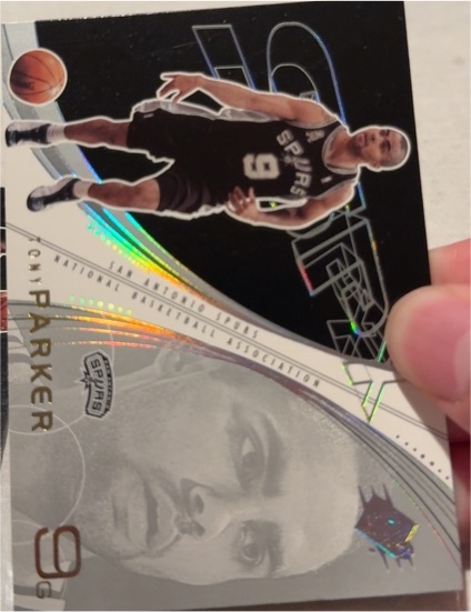 2002-03 SPx #76 Tony Parker — front