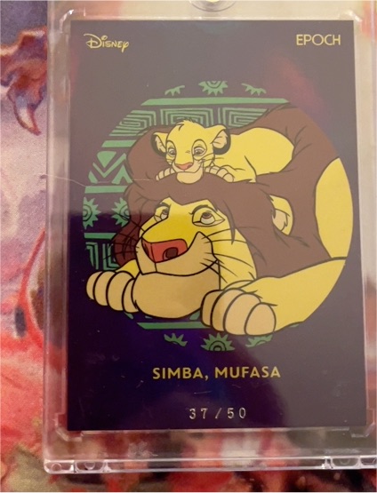 2024 EPOCH Premier Edition Collection #37/50 Simba, Mufasa — front