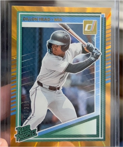 2025 Donruss #165 Dillon Head — front