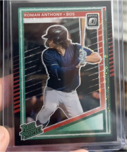 2025 Donruss Optic #155 Roman Anthony — front
