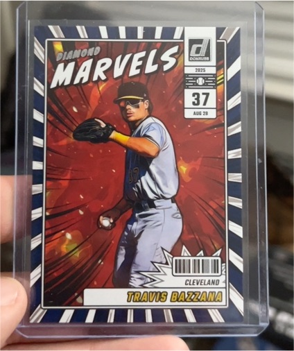 2025 Donruss Diamond Marvels #8 Travis Bazzana — front