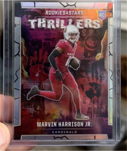 2024 Panini Rookies & Stars Thrillers #T-MHJ Marvin Harrison Jr. — front