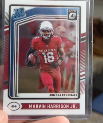 2024 Donruss Optic #276 Marvin Harrison Jr. — front
