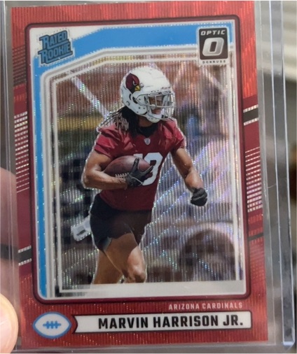 2024 Panini Donruss Optic #393 Marvin Harrison Jr. — front
