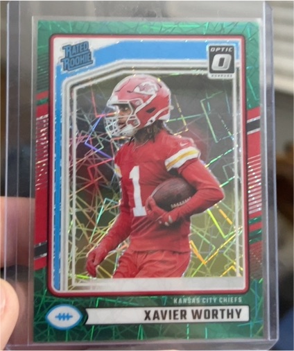 2024 Panini Donruss Optic #398 Xavier Worthy — front