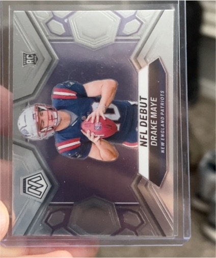 2024 Panini Mosaic NFL Debut #273 Drake Maye — front