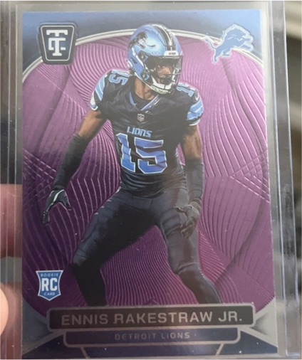 2024 Panini Totally Certified #124 Ennis Rakestraw Jr. — front