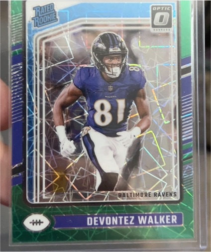 2024 Panini Donruss Optic #228 Devontez Walker — front