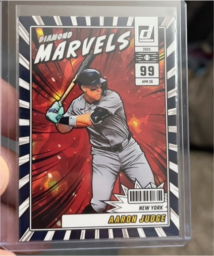 2025 Donruss Diamond Marvels #16 Aaron Judge — front
