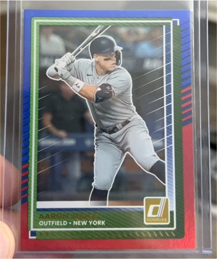 2025 Donruss #50 Aaron Judge — front