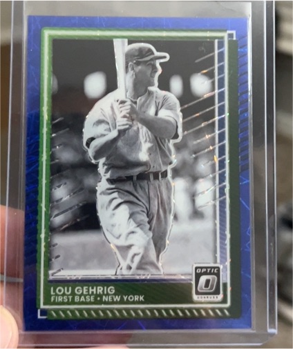 2025 Donruss Optic #55 Lou Gehrig — front