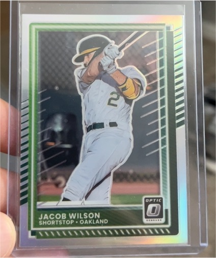 2025 Panini Donruss Optic #76 Jacob Wilson — front