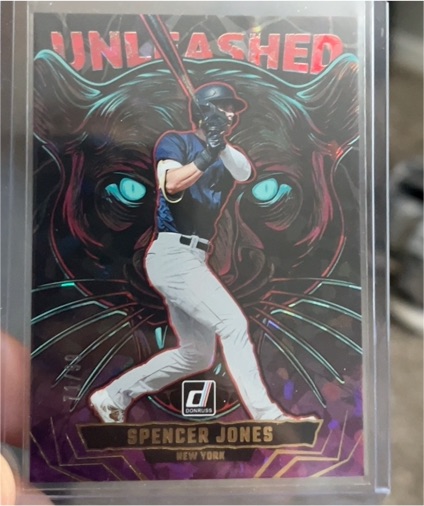 2025 Donruss Unleashed #8 Spencer Jones — front