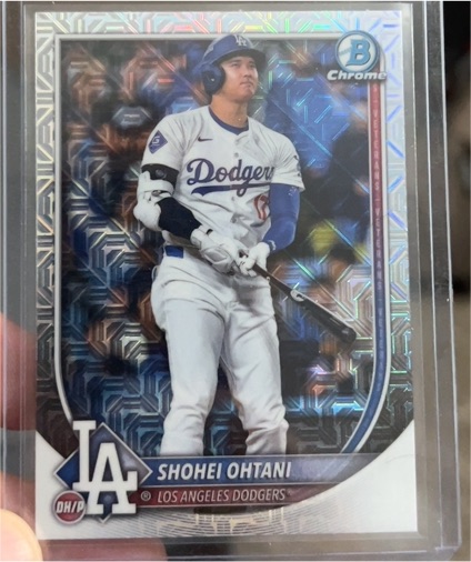 2025 Bowman Chrome #17 Shohei Ohtani — front