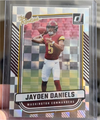 2024 Panini Donruss The Rookies #TR-37 Jayden Daniels — front