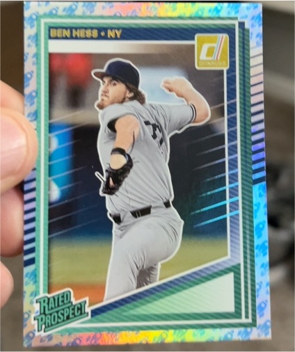 2025 Donruss #184 Ben Hess — front