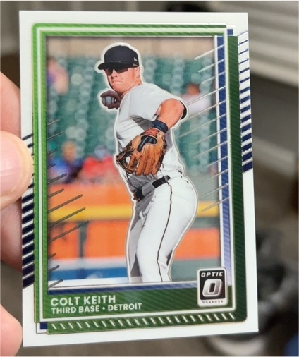 2025 Donruss Optic #80 Colt Keith — front
