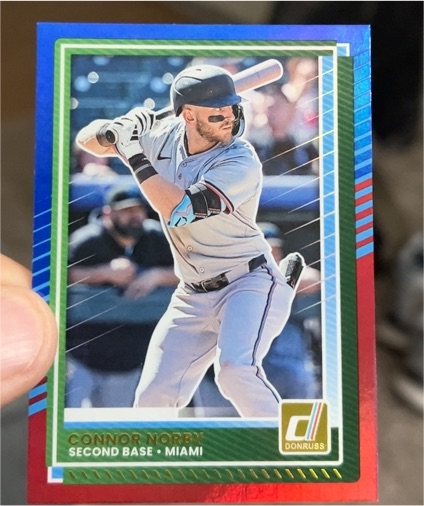2025 Donruss #39 Connor Norby — front