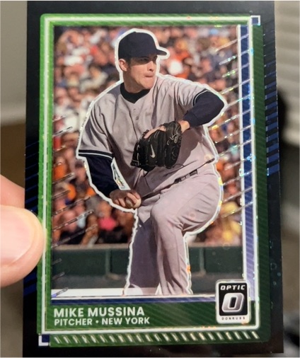 2025 Donruss Optic #100 Mike Mussina — front