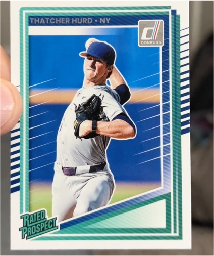 2025 Donruss Rated Prospect #133 Thatcher Hurd — front