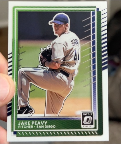2025 Donruss Optic #49 Jake Peavy — front