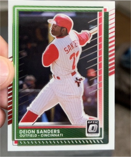 2025 Donruss Optic #32 Deion Sanders — front