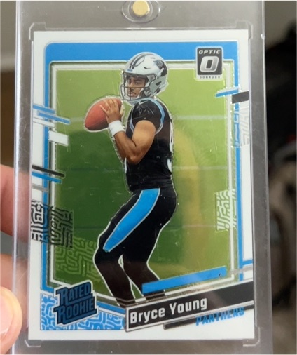 2023 Donruss Optic #213 Bryce Young Rated Rookie — front