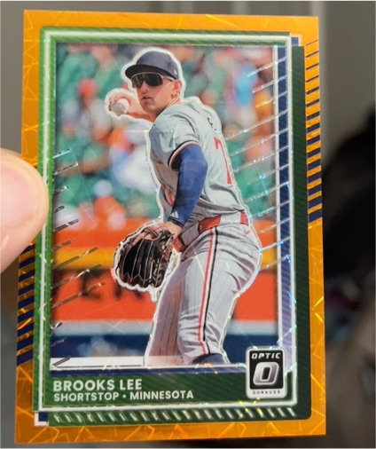 2025 Panini Donruss Optic #73 Brooks Lee — front