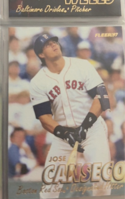 1997 Fleer Jose Canseco — front
