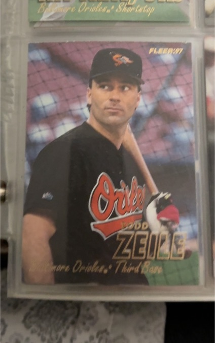 1997 Fleer #16 Todd Zeile — front
