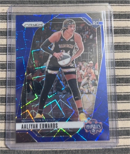 2024 Panini Prizm WNBA #70 Aaliyah Edwards — front