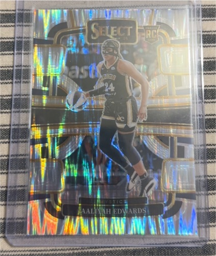 2024 Panini Select WNBA #36 Aaliyah Edwards — front