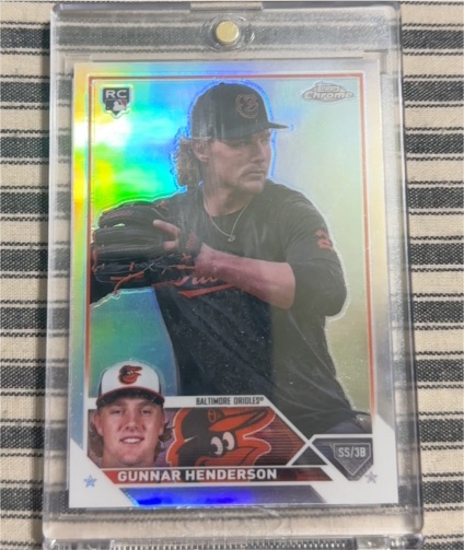 2023 Topps Chrome Update #USC208 Gunnar Henderson — front