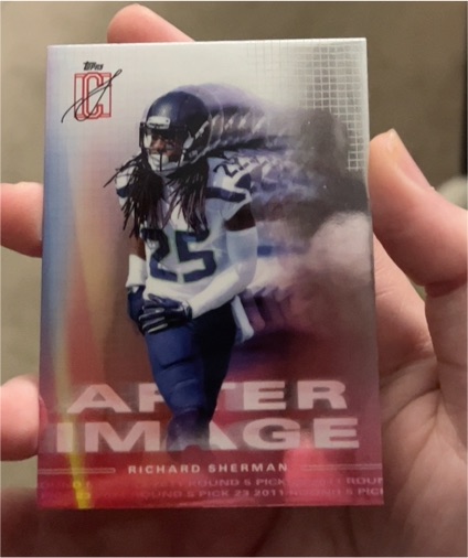 2024 Topps Signature Class #AI-22 Richard Sherman After Image — front