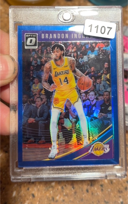 2018-19 Panini Donruss Optic #64 Brandon Ingram — front