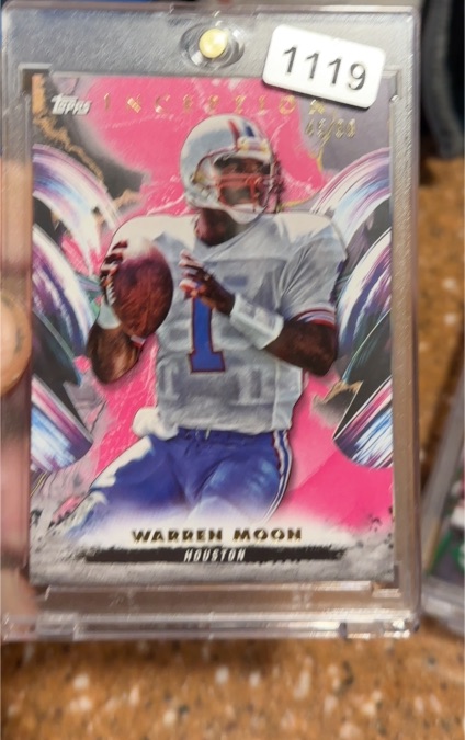1994 Topps #1 Warren Moon — front