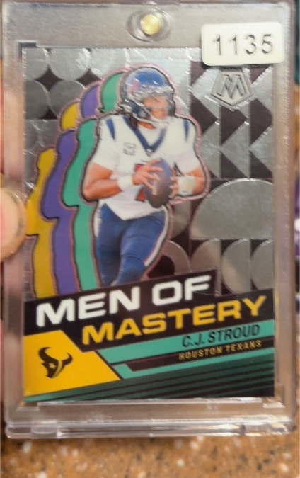 2024 Panini Mosaic Men of Mastery #MM-? C.J. Stroud — front