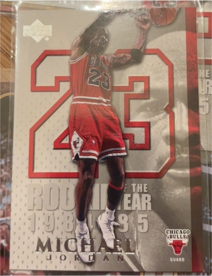 2005-06 Upper Deck Rookie of the Year #MJ2 Michael Jordan — front
