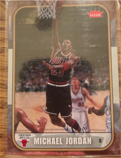 1988-89 Fleer #10 Michael Jordan — front