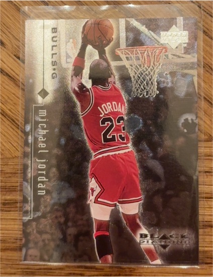 1998-99 Upper Deck Black Diamond #7 Michael Jordan — front